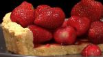 British Rosescented Berry Tart With An Almond Shortbread Crust Recipe Dessert