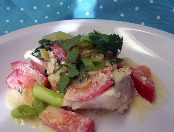 American Flounder in Jalapeno Cream Dinner