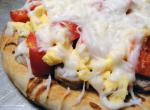 American Grilled Breakfast Pizza BBQ Grill