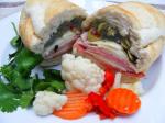 American Muffuletta Sandwich schlotzsky Style Appetizer