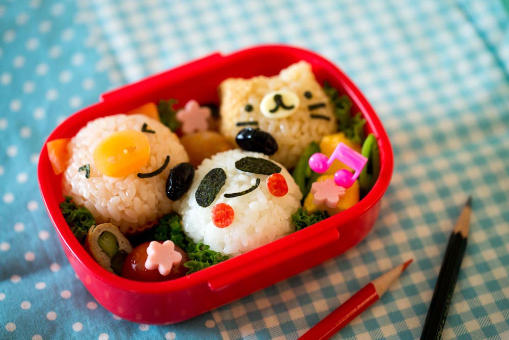 Arabic Character Bento Appetizer