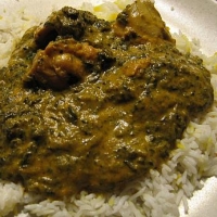 Indian Potato and Spinach Curry 1 Appetizer