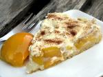 Georgian Cream Cheese Peach Cake Dessert