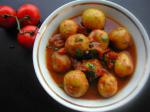 Indian Spicy Potatoes rasadar Aloo Appetizer