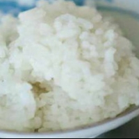 Japanese White Rice Dinner