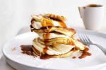Canadian Coconut Pancakes With Banana And Creme Fraiche Recipe Dessert