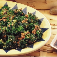 Japanese Goma-ae - Sesame Seed Dr essing with Broccoli Dinner