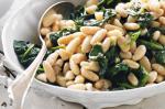 Canadian Fagioli With Spinach Recipe Appetizer