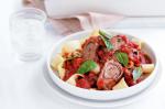 Canadian Veal Involtini With Tomato And Basil Sauce Recipe Appetizer