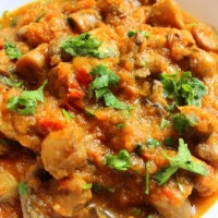 Caribbean Mushrooms Curry 1 Appetizer