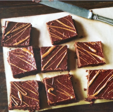 Canadian Brownie Squares Dessert