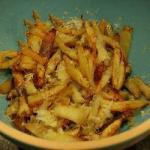French Homemade Chips with Parmesan Appetizer