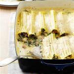 Canadian Spinach Chicken Manicotti Appetizer