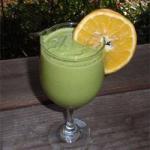 American Kale Smoothie with Avocado Appetizer
