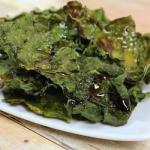 Kale Toasted with Maple recipe