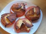 American Broiled Tomato Slices With Gouda Cheese Dessert