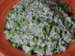 Peas and Rice Salad With Buttermilk Dressing recipe