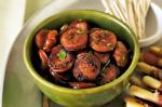 Spanish Lemon Fried Chorizo Recipe Appetizer