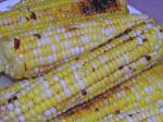 American Caramel Corn on the Cob Seasoned With Chipotle Peppers BBQ Grill