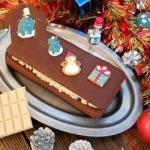 Canadian Yule Log with Two Chocolates vegan and Without Gluten Breakfast