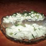 American Herring in Cream Otherwise Appetizer