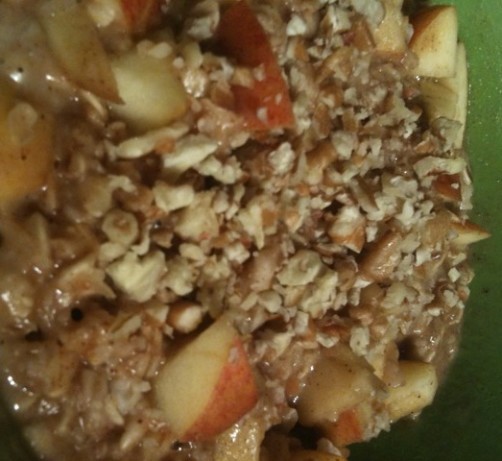 American Spiced Apple Oatmeal Dessert