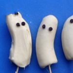 Pacifiers Chocolate Banana in Ghost Form recipe