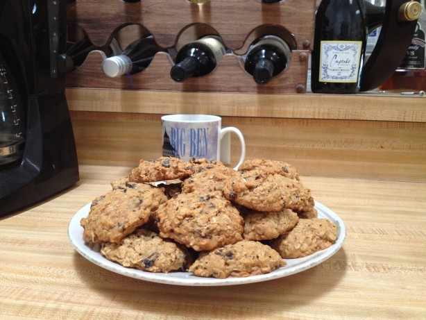 American Honey Whole Wheat Oatmeal Cookies Dessert