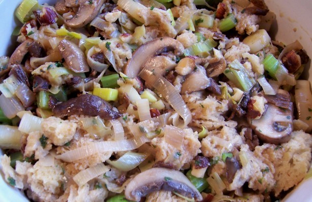 American Wild Mushroom Stuffing 4 Dinner