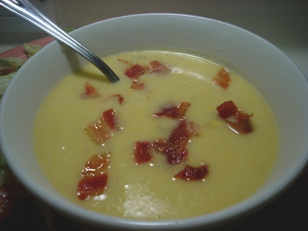 American Simplest Cheesy Potato Soup Appetizer