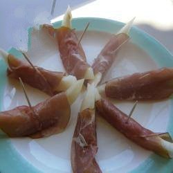 Italian Summery Melon Snacks Appetizer