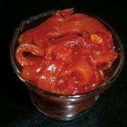 American Red Peppers in the Oven Appetizer