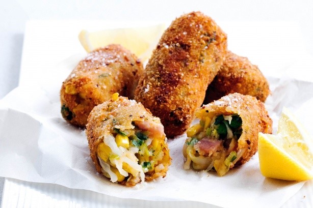 American Bubble And Squeak Croquettes Recipe Appetizer