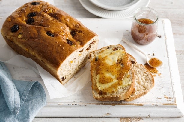 American Homemade Fruit Loaf Recipe Breakfast