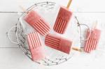 American Strawberry and Coconut Milk Popsicles Recipe Dessert
