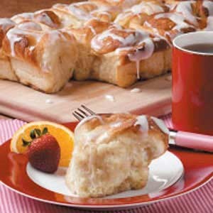 American Rum Sweet Rolls Dessert