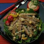 French Pork Caesar Salad Appetizer