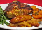 French Roasted Chicken With Squash Dinner