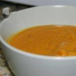 British Cream Soup of Pumpkin Baked Appetizer