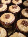 British Coffee and Walnut Cupcakes Dessert