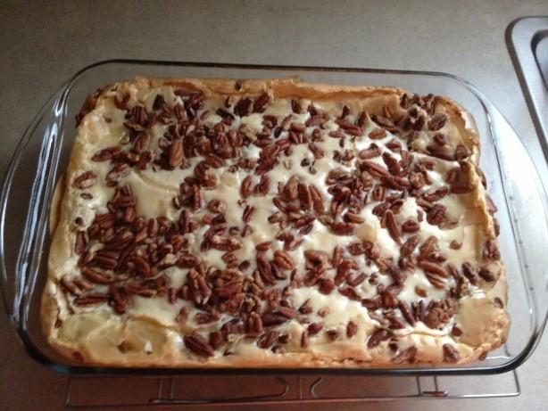 American Butter Pecan Cake Brownies Appetizer