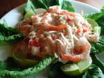 American Oriental Seafood Salad Dinner