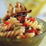 Italian Pasta Salad with Summer Vegetables with Feta and Avocado Dessert