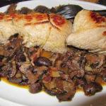 Italian Roulades of Veal with Mushrooms Appetizer