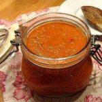 Italian Sauce with Fresh Tomato and Basil Appetizer