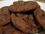 American Chocolate Peanut Butter Double Chip Cookies Dessert