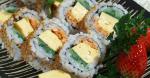 Chinese California Roll Using Grilled Salmon 1 Appetizer