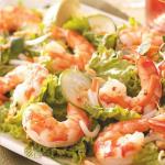 British Spicy Asian Shrimp Salad Appetizer