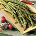 British Spicy Asparagus Spears Appetizer