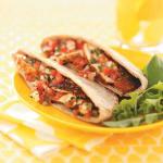 British Spicy Chicken Tomato Pitas for Two Dinner
